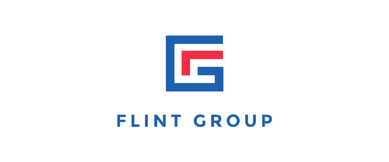 Graphic with text: Flint Group