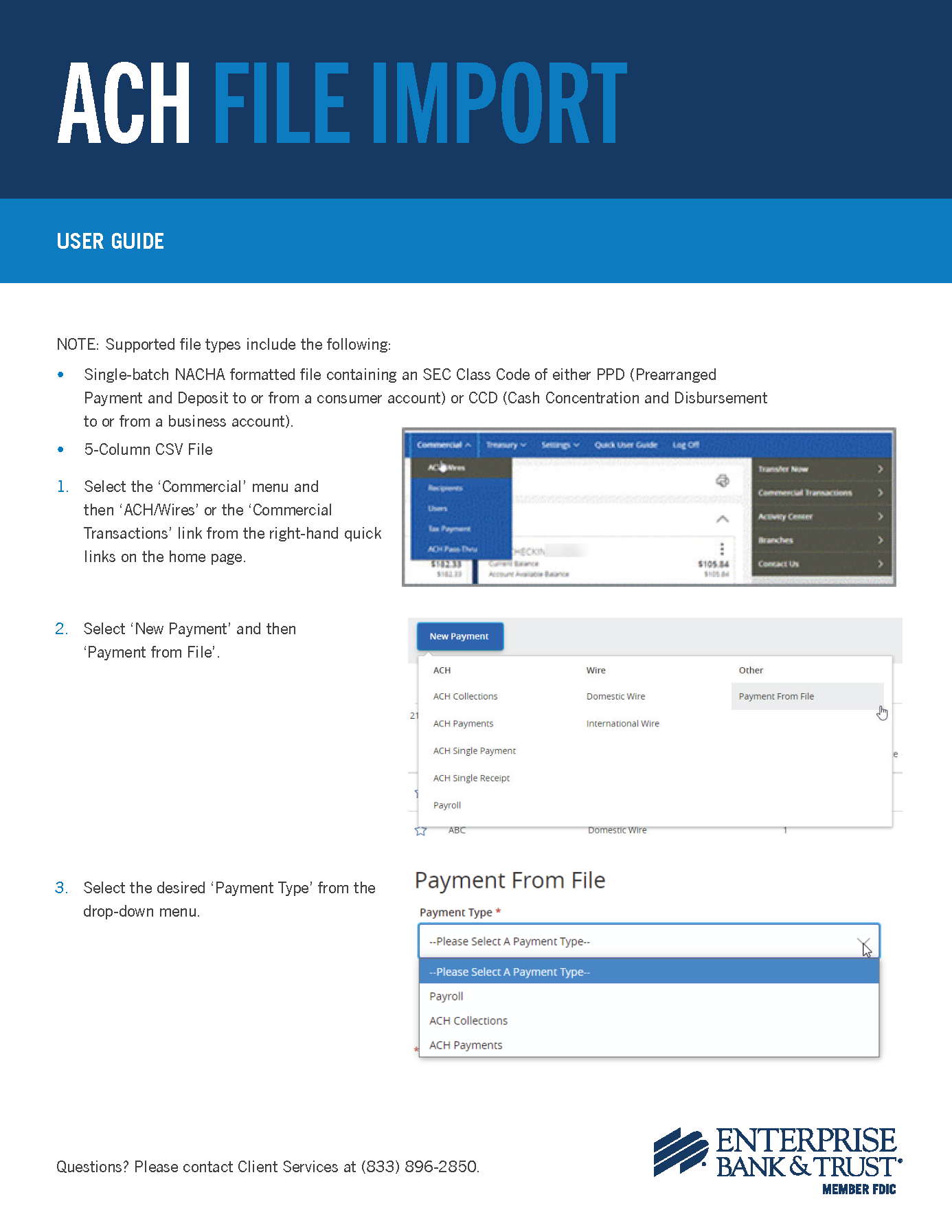 ACH File Import User Guide PDF