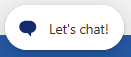 Bubble that has a chat symbol and text: Let's Chat
