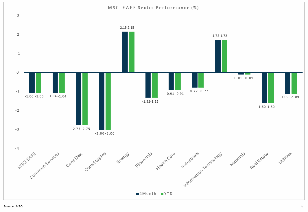 MSCI EAFE - Jan -2021