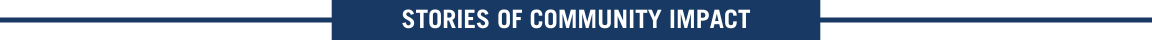 Stories of community impact, 2024 community impact report