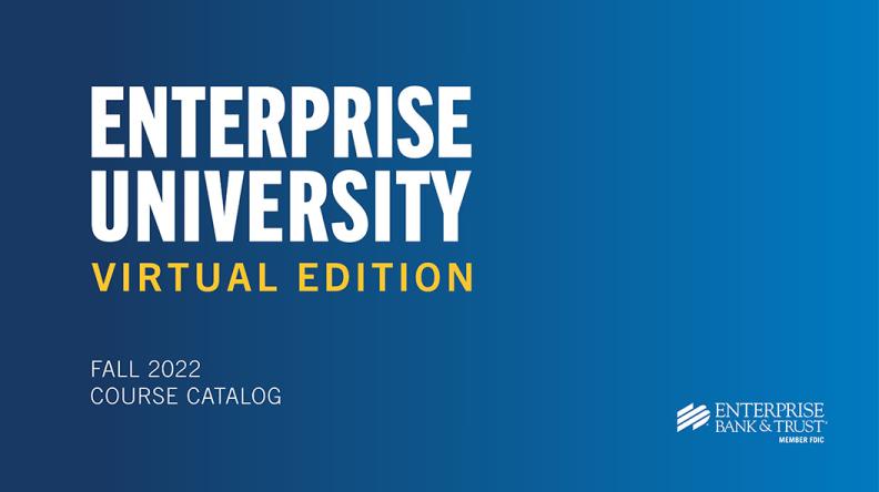 Enterprise University Fall 2022 Course Catalog
