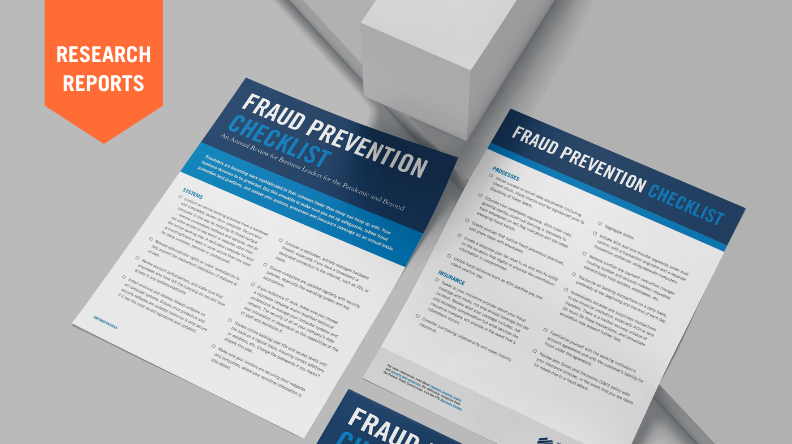 Fraud Prevention Checklist