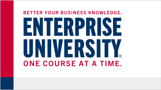Better your business knowledge, Enterprise University, one course at a time. enterprise Bank & Trust