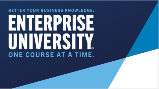 Enterprise University, Better your business knowledge one course at a time. 
