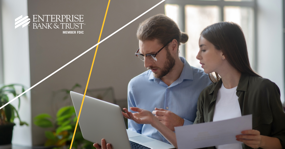 Enterprise Bank & Trust recession silver lining blog preview image