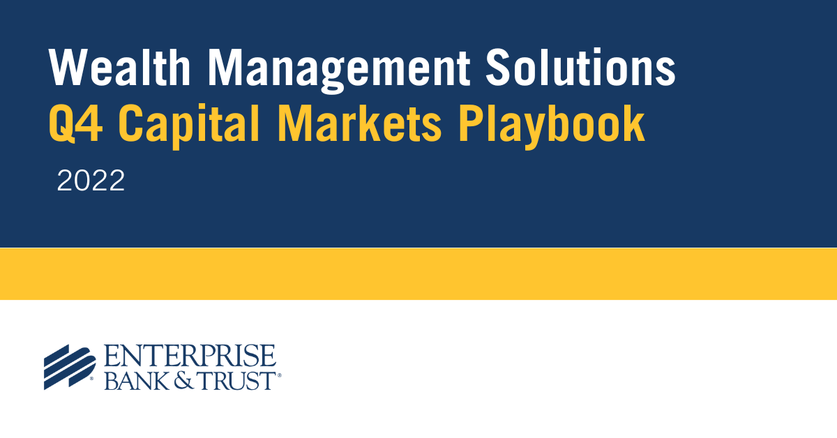 Wealth Management Solutions Capital Markets Playbook Q4 2022