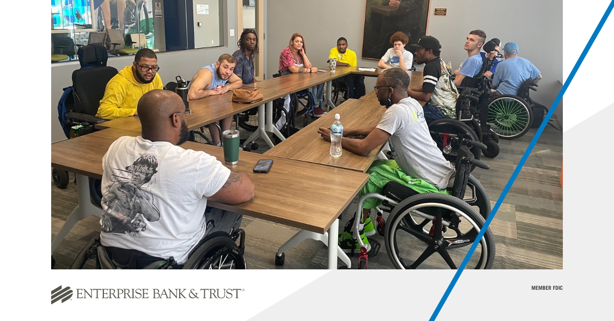 Paraquad community members having a meeting