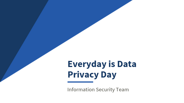 Everyday is Data Privacy Day