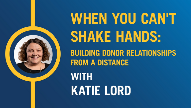 When You Can't Shake Hands with Katie Lord