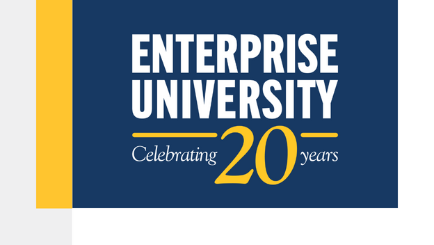 Enterprise University 20 yr anniversary header image
