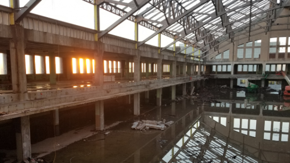 Abandoned building in St. Louis, state of manufacturing