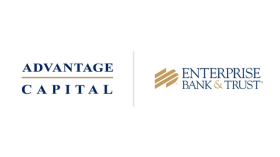 Logos: Advantage Capital | Enterprise Bank & Trust