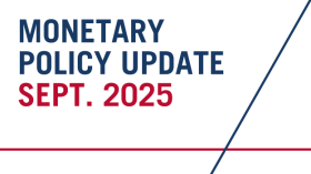 Monetary Policy Update Sept. 2025