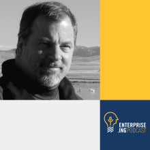 Enterprise.ing Podcast logo with photo of Bill Zahner