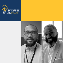 Enterprise.ing Podcast, two men